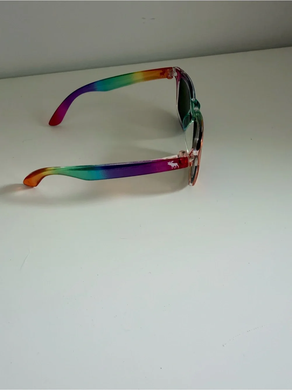 Abercrombie Kids Sunglasses Set Rainbow Ombre Mint Green Retro Shades Bundle